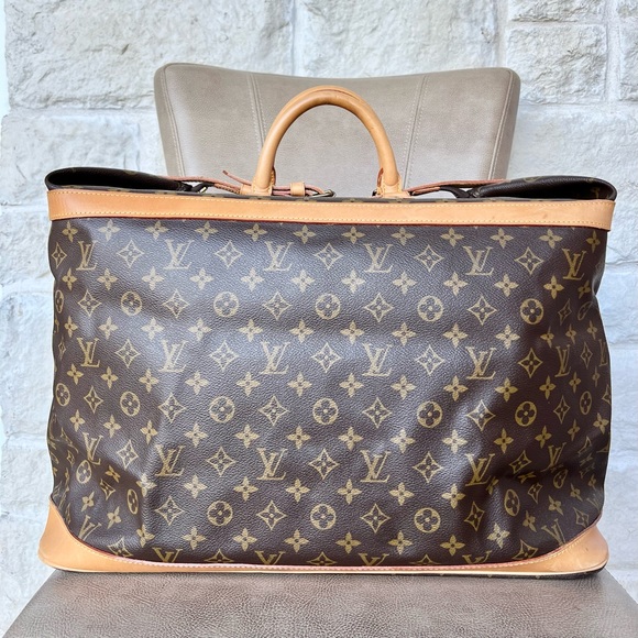 Louis Vuitton Cruiser 50 Monogram Top Handle Travel Luggage Bag - Picture 3 of 16